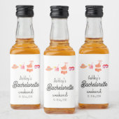 バチェロレッテビーチウィークエンドプールパーティー リキュールボトルラベル (ボトル)