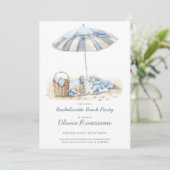 バチェロレッテビーチパーティの招待状 招待状 (スタンド正面)