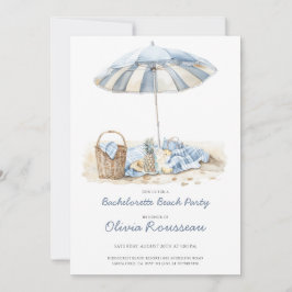 バチェロレッテビーチパーティの招待状 招待状