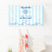 バチェロレッテビーチパーティーの最後のトーストオンザコースト 横断幕 (インサイチュ)