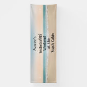 バチェロレッテビーチパーティーアットキャビンバナー 横断幕 (縦)