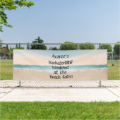 バチェロレッテビーチパーティー キャビンバナー 横断幕 (インサイチュ)