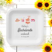 バチェロレッテビーチビキニウィークエンド ペーパープレート