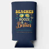 バチェロレッテビーチブーゼベスティーズカスタム スリム缶クーラー (正面)