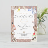 バチェロレッテビーチ週末の旅程招待状 招待状 (スタンド正面)