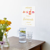 バチェロレッテビーチ週末パーティー 箔ポスター (レイダウン (キッチン))