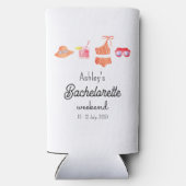 バチェロレッテビーチ週末夏パーティー スリム缶クーラー (裏面)