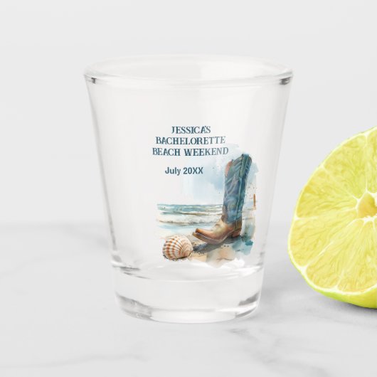 バチェロレッテビーチ週末 ショットグラス (正面)