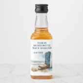 バチェロレッテビーチ週末 リキュールボトルラベル (正面)