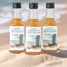 バチェロレッテビーチ週末 リキュールボトルラベル