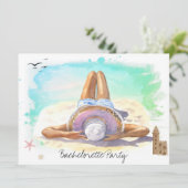 *~*バチェロレッテビーチ週末QRパーティー 招待状 (スタンド正面)