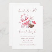 バチェロレッテビーチBashバチェロレッテ 招待状 (正面/裏面)