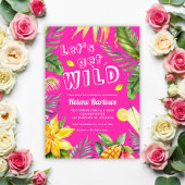 バチェロレッテピンクガーリーおもしろい熱帯 招待状