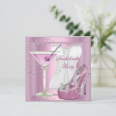 バチェロレッテピンクコルセットハイヒールシューズ2 招待状 (スタンド正面)