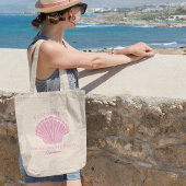 バチェロレッテピンクシーシェルカスタムブリーズメイド トートバッグ