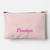 バチェロレッテピンクパーソナライズされた色 アクセサリーポーチ (裏面)