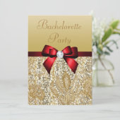 バチェロレッテフェイク金ゴールドセク王室のインズレッドボウ 招待状 (スタンド正面)