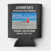 バチェロレッテフライトトロピカルビーチトリップカンC 缶クーラー (正面)