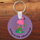 バチェロレッテフラミンゴ/カバナボーイズKeychain キーホルダー (正面)