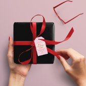 バチェロレッテブライダルシャワーお願いありがとう ギフトタグ