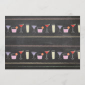 バチェロレッテブライダルシャワーチョークパープル旅程 プログラム (裏面)