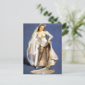 バチェロレッテブライダルシャワーパーティー..... インビテーションポストカード (スタンド正面)