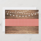 バチェロレッテブライダルシャワー巡回赤チョーク 招待状 (裏面)