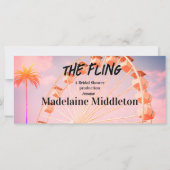 バチェロレッテブライダルシャワー音楽フェスティバルFling (裏面)