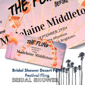 バチェロレッテブライダルシャワー音楽フェスティバルFling