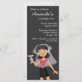 バチェロレッテブライドマンガ招待状 招待状 (正面/裏面)