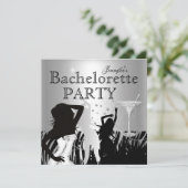 バチェロレッテブラックシルバーゼブラダンス 招待状 (スタンド正面)