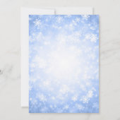 バチェロレッテブルーウィンターワンダーランド 招待状 (裏面)