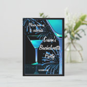 バチェロレッテブルーマルティーニカクテルパーティー 招待状 (スタンド正面)