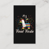 バチェロレッテヘンナイトファイナルフィエスタピナタ 名刺 (正面)