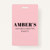 バチェロレッテベンモQRコー買ドックの花嫁Aドリンク バッジ (裏面)