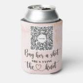 バチェロレッテベンモQRコ買ードザ花嫁AドリンクC 缶クーラー (缶裏面)