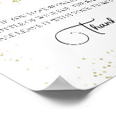 バチェロレッテボホカクテルワインラッフルゲームサイン ポスター (角)