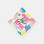 バチェロレッテモダン大理石とSIPナプキンス スタンダードカクテルナプキン (角)