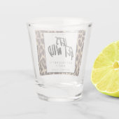 バチェロレッテレッツワイルドアニマルプリント ショットグラス (裏面)