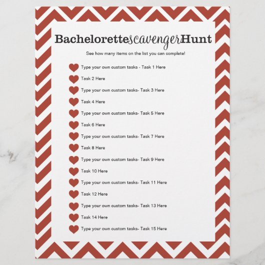 バチェロレッテレッドスカベンジャー狩りゲーム (正面)