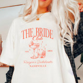 バチェロレッテレトロカクテルオレンジブライド Tシャツ