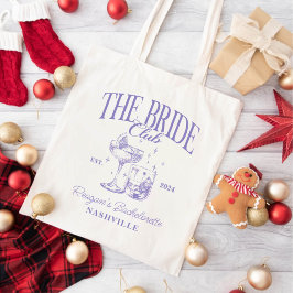 バチェロレッテレトロカクテルパープルブライド トートバッグ