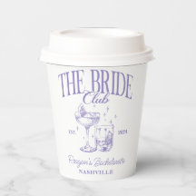 バチェロレッテレトロカクテルパープルブライド