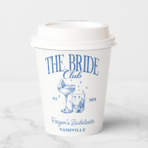 バチェロレッテレトロカクテルブルーブライド