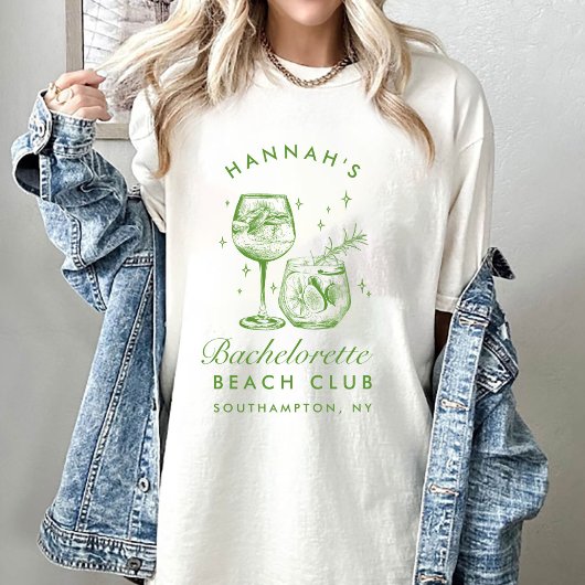 バチェロレッテレトロモダンミニマリスト Tシャツ