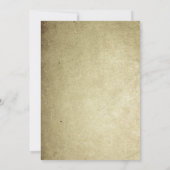 バチェロレッテワインテイスティングウォーター色ヴィンテージ 招待状 (裏面)