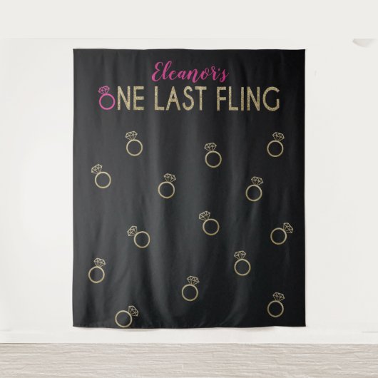 バチェロレッテ写真背景、Unsパーティー タペストリー (正面)