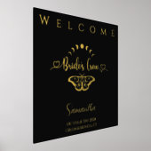 バチェロレッテ天実在線金ゴールド 箔ポスター (レイダウン)