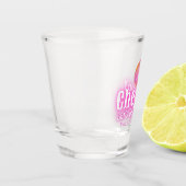 バチェロレッテ女性のカーボーイディカスタマイズスコショットガラス ショットグラス (左)