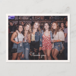 バチェロレッテ感謝してい写真 ポストカード